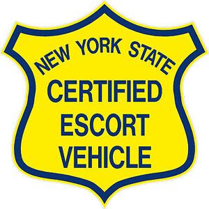 new york certified escort vehicle|New York State Department of Transportation